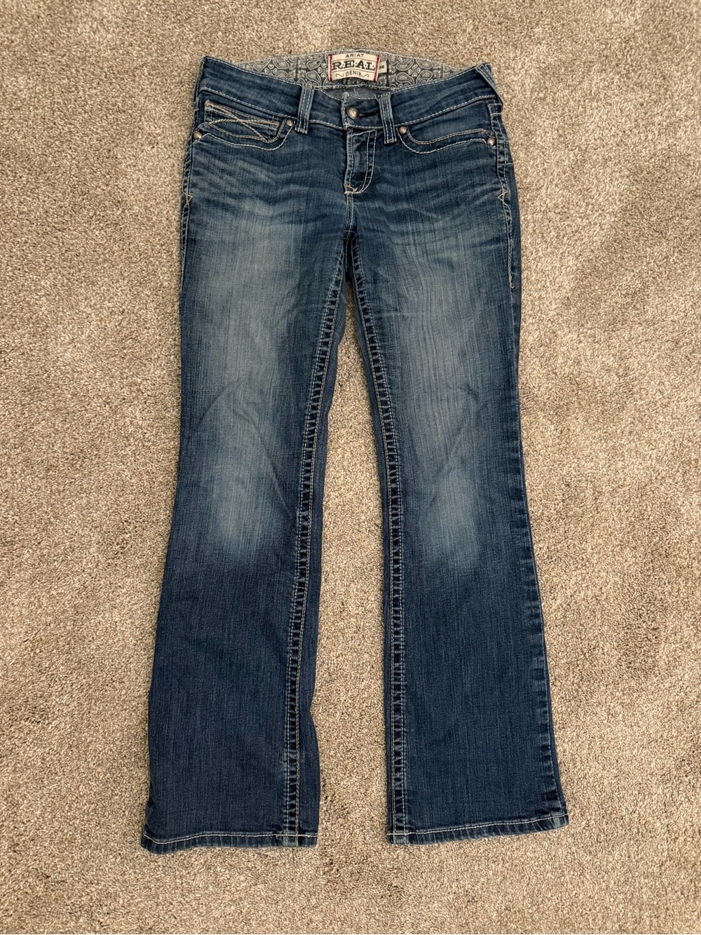 Ariat Women's Blue Boot Cut Jeans